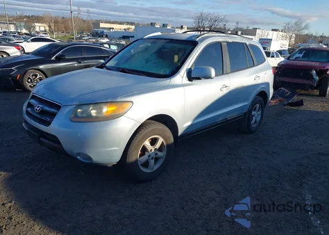 2007 Hyundai Santa Fe Gls z USA, uszkodzony, nr VIN 5NMSG13D67H000801